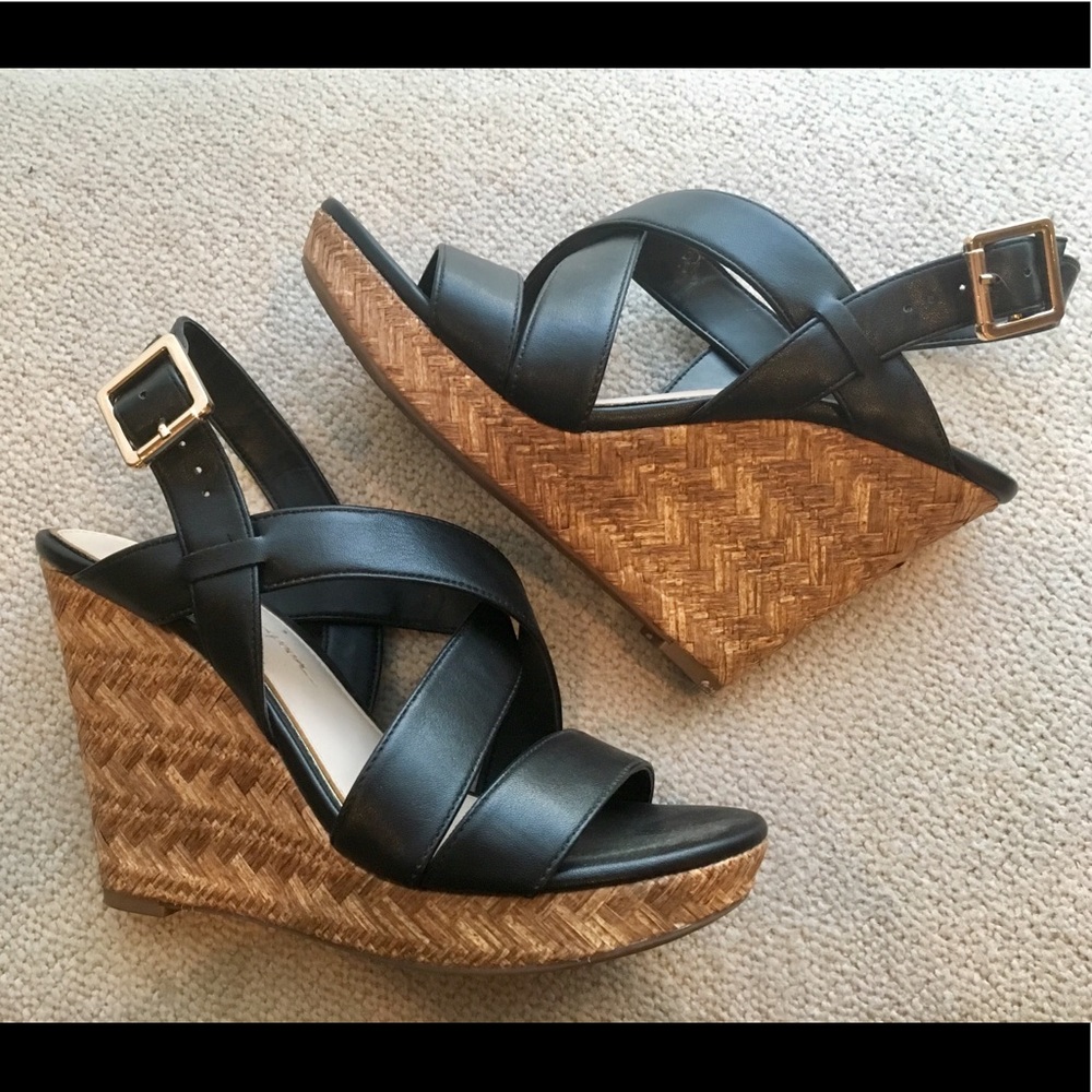 Jessica Simpson Joilet Strappy Wedge Sandal 7.5M